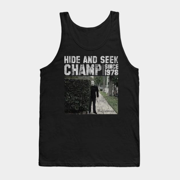 Hide And Seek Camp Vintage Tank Top by narcom